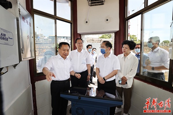 李国英率队来湘检查指导抗旱工作 毛伟明参加检查指导