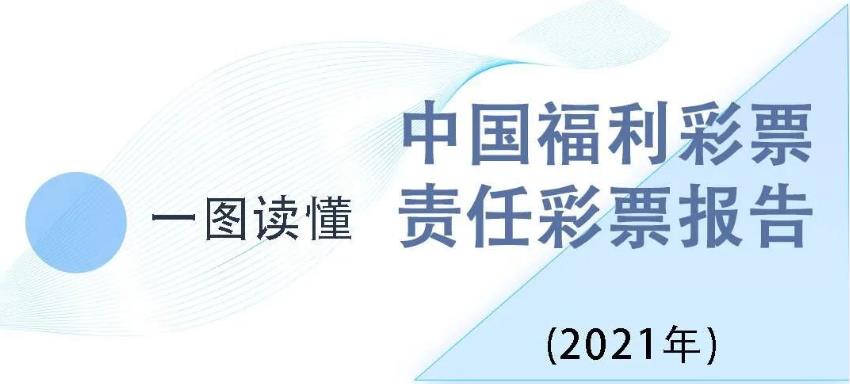 一图读懂《中国福利彩票责任彩票报告（2021年）》