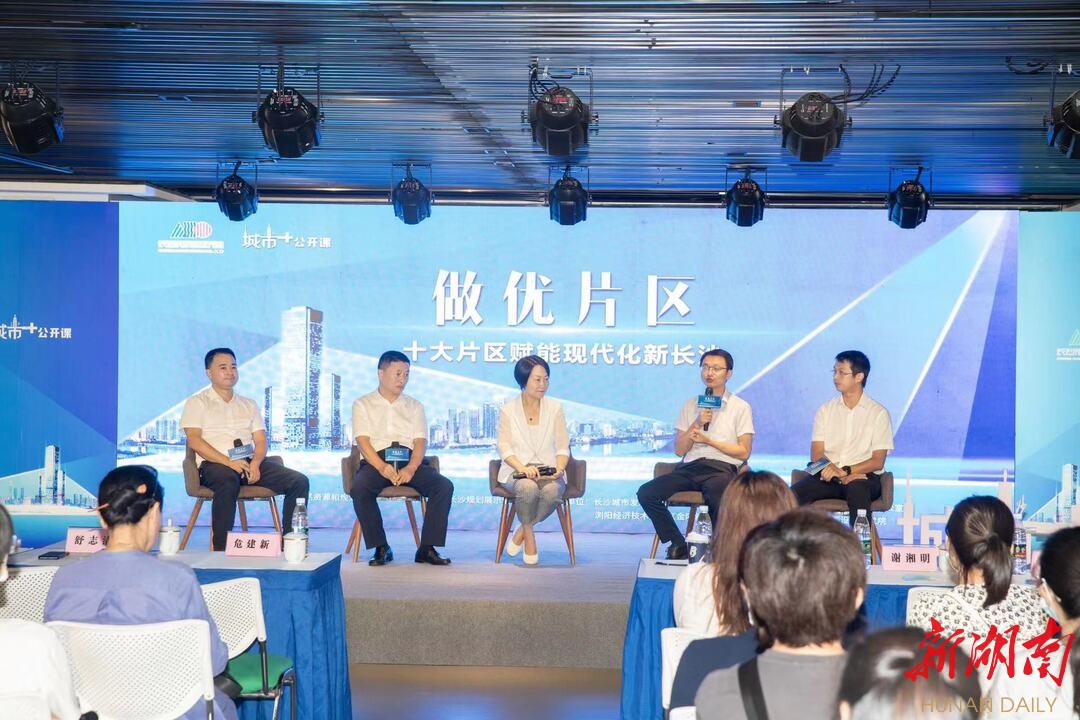 十大片区巧规划 赋能现代化新长沙