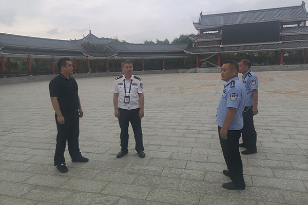 沈林松以实地踩点检查的方式来到2022年中国农民丰收节永州主题活动暨