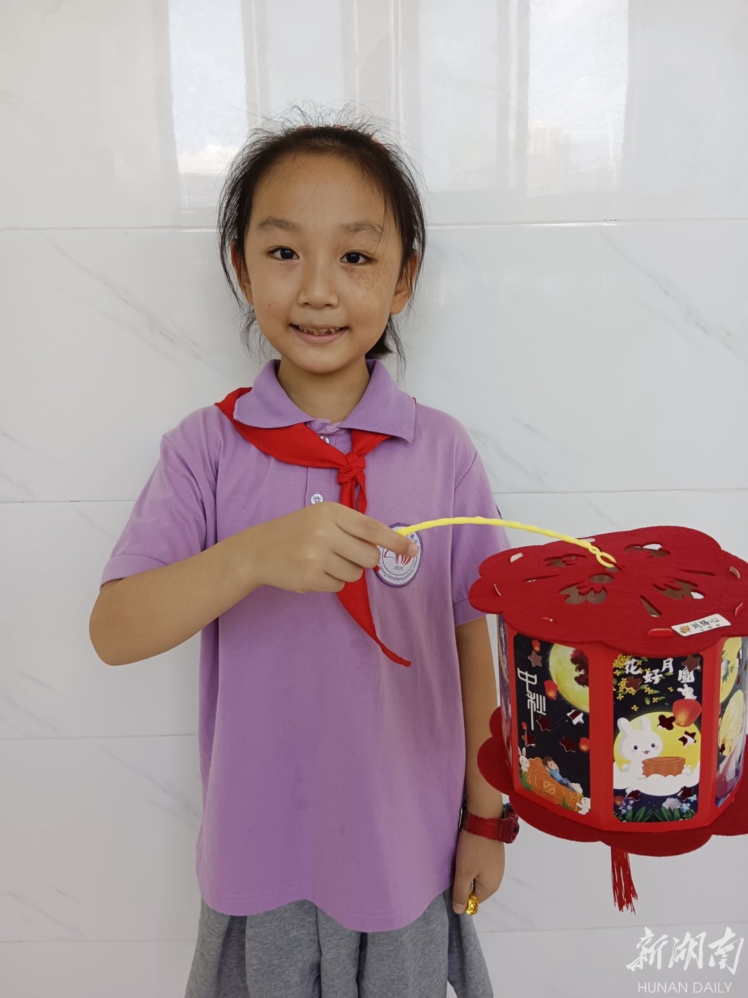 九华金庭莲城小学开展"筑中秋,画中秋,绘中秋"主题系列活动