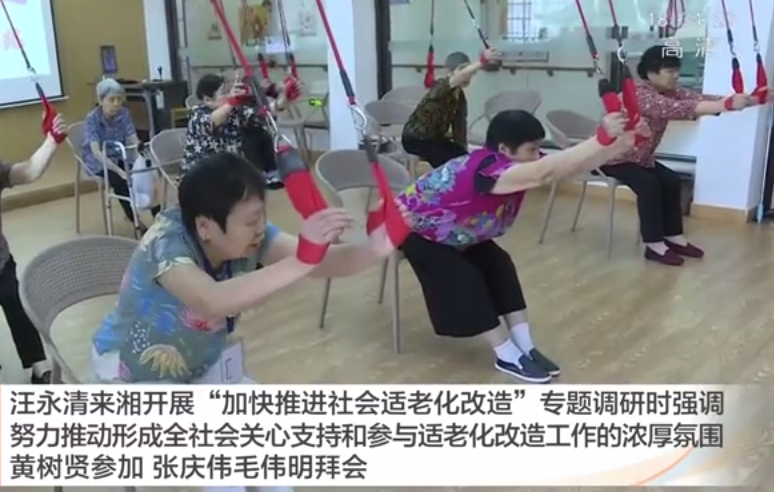 汪永清来湘开展“加快推进社会适老化改造”专题调研