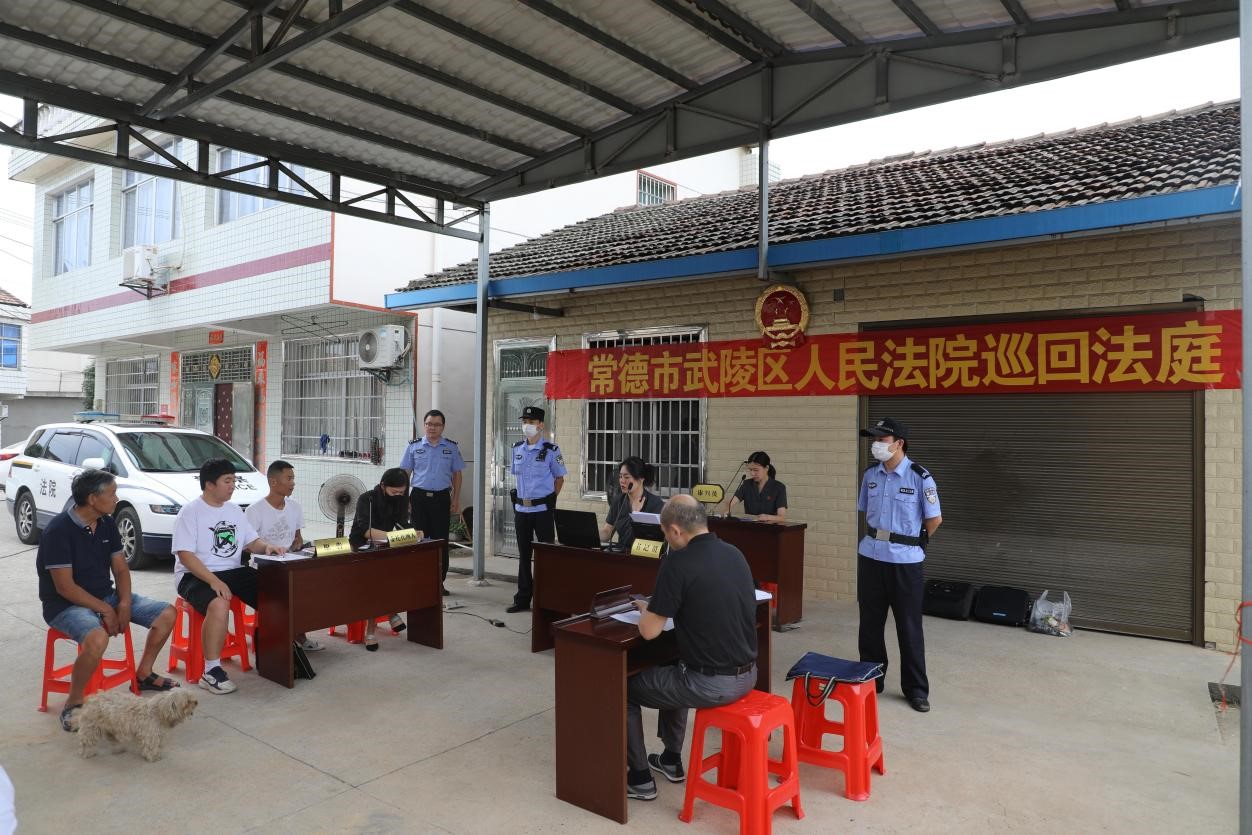 巡回法庭进乡村，调和关系解纠纷 - 法报视线 - 新湖南