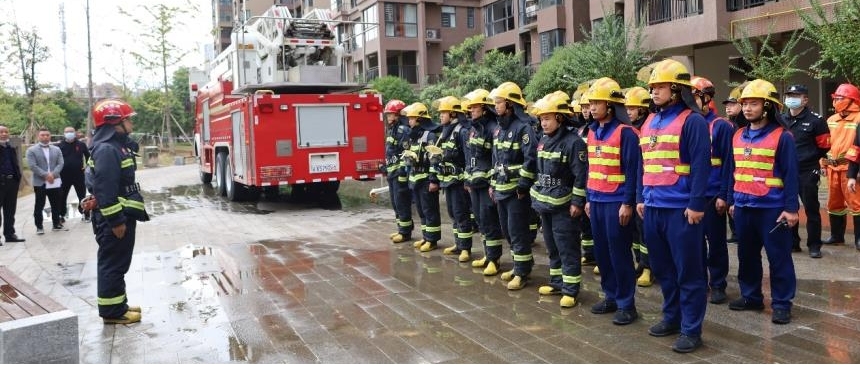 桃江县消防救援大队：开展全县高层物业住宅消防应急救援演练及培训工作 乡村动态 乡村振兴 华声在线