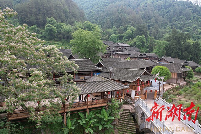 沅陵明溪口镇胡家溪古村落。瞿云 摄