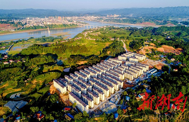 全国“十三五”美丽搬迁安置区——沅陵县太安社区。 黄庭波 摄