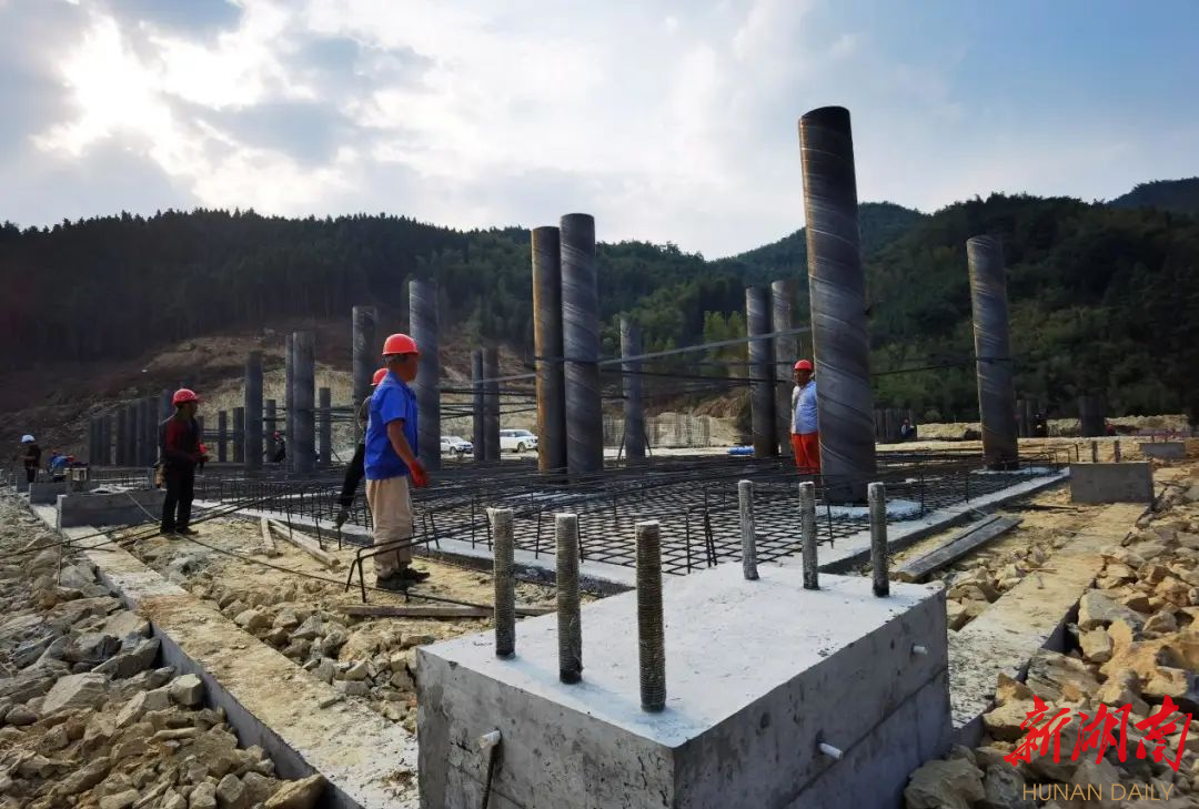 项目建设现场。(高桥镇党政办供图) 项目建设现场。(高桥镇党政办供图)