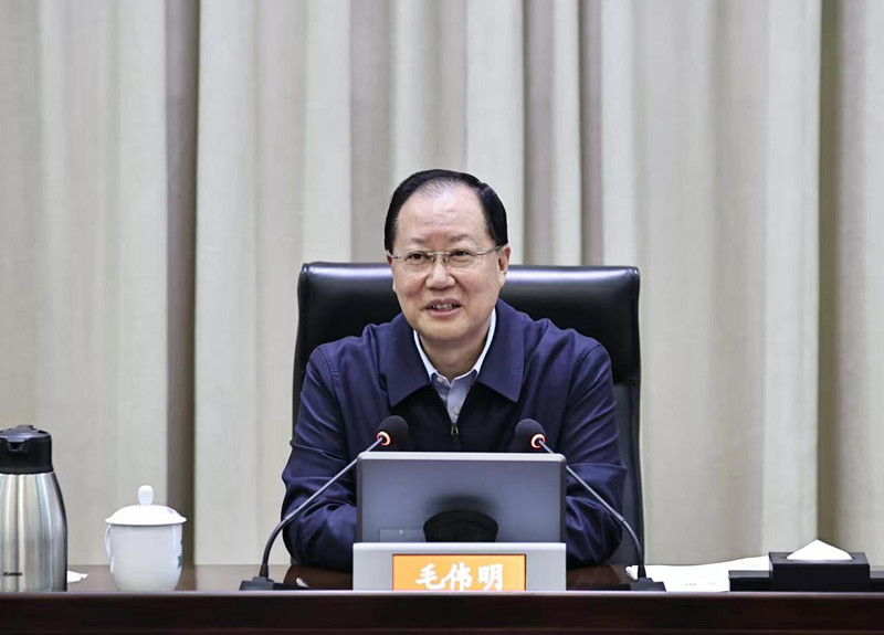 毛伟明：深学细悟 凝心铸魂 学用贯通 以党的二十大精神凝聚起奋进新征程建功新时代的磅礴力量