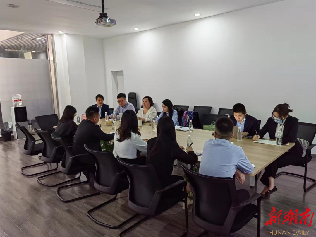 湖南省科技成果与技术市场协会理事长张燕率队拜访潇湘科技要素大市场长沙分市场