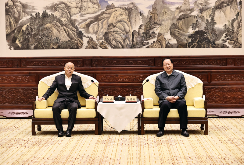 共商创新发展大计 打造算力产业高地 毛伟明与出席2022世界计算大会嘉宾代表座谈