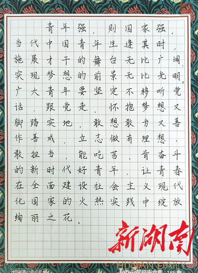 湖南省硬笔书法家协会图片