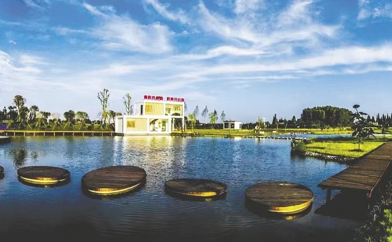 南县麻河口镇东胜村美丽田园风景。 南县麻河口镇东胜村美丽田园风景。