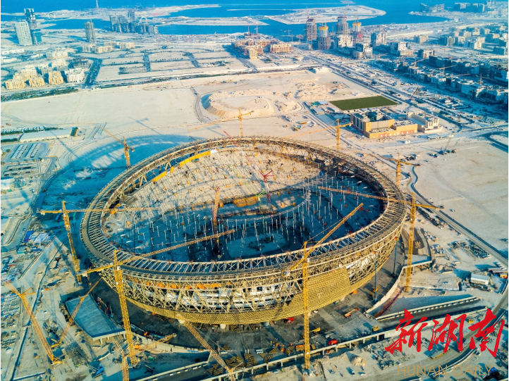 卡塔尔世界杯开赛在即 中联重科助建卢塞尔体育场侧记