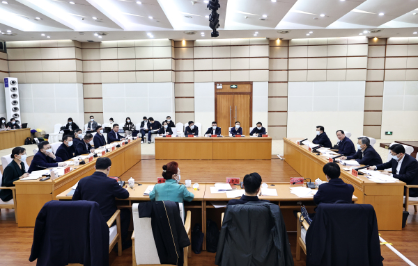 省政府就《政府工作报告》征求代表委员意见 毛伟明出席