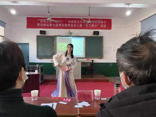 双峰县沙塘乡教师连续七年获县青年教师素养大赛一等奖
