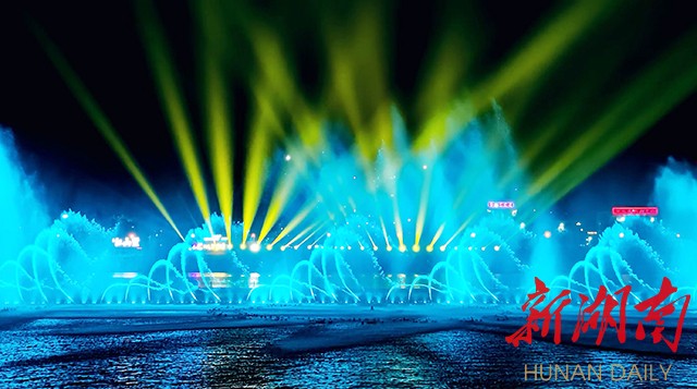沅陵大型水光秀 沅陵大型水光秀