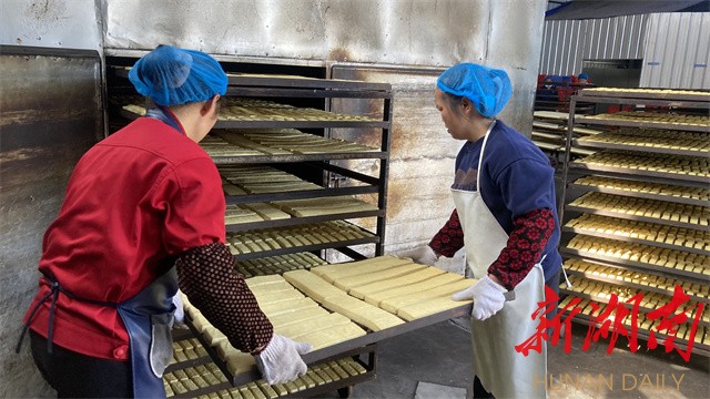 武冈豆制品加工产业夺取“开门红”