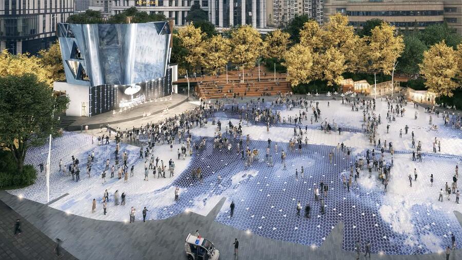 上海世纪广场更新改造亮点揭秘，“超级幕墙”达世界级工程难度