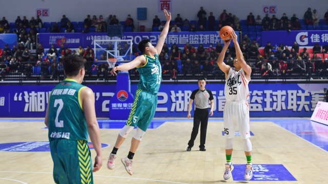 组图︱2022年湖南省篮球联赛在怀化开幕