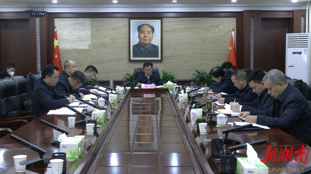 鹤城区委理论学习中心组举行2023年第2次集体学习