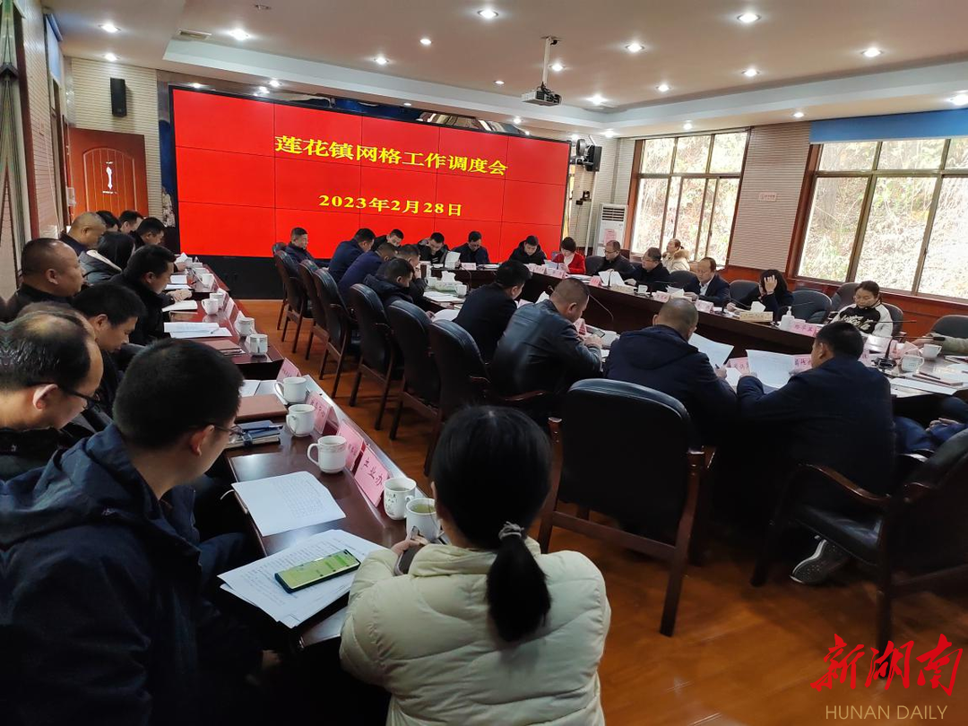 会议由莲花镇党委副书记,镇长朱珠主持.