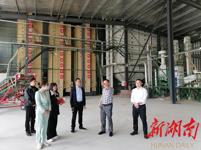 娄底市纪委调研组到甘棠镇调研督导
