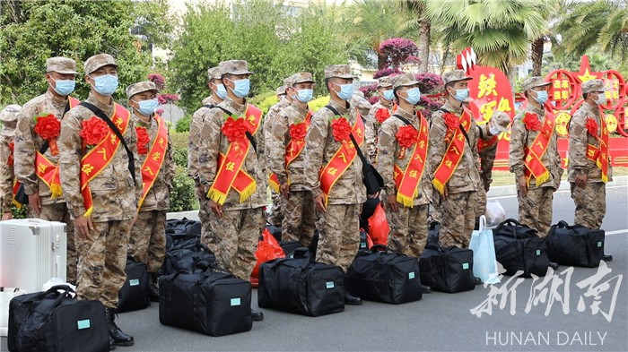 县直｜道县：新兵入伍齐欢送 共同建筑强国梦