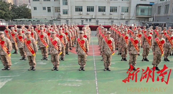 县区|冷水滩：90名新兵踏上征途
