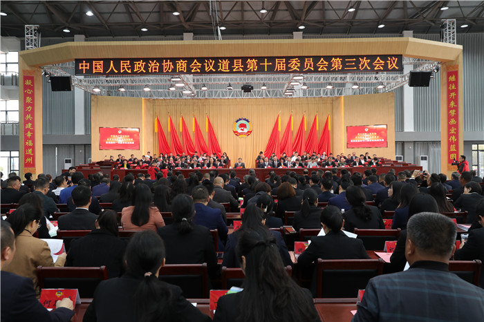 要闻｜政协道县第十届委员会第三次会议开幕