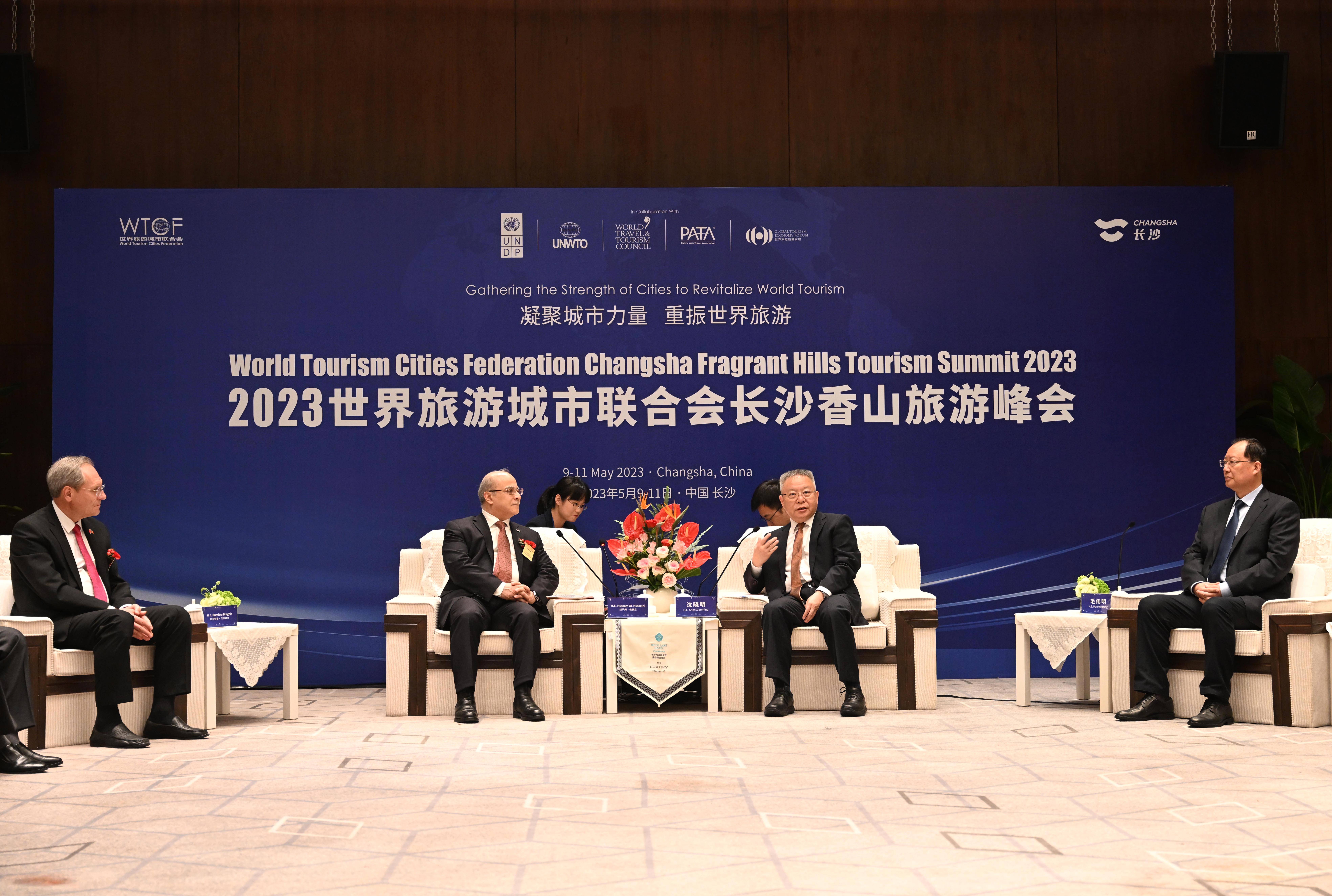 沈晓明毛伟明会见10国驻华使节