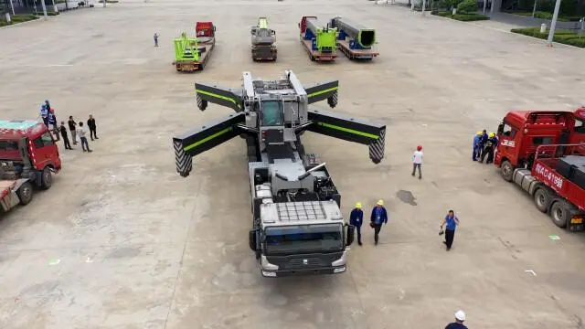 中联重科进驻第三届长沙国际工程机械展 全球最大吨位全地面起重机参展