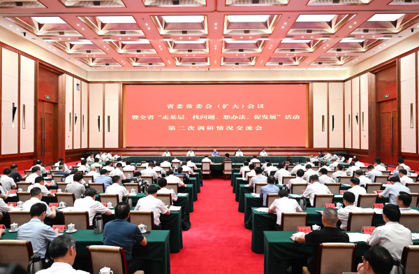 沈晓明：坚持问题导向求真务实系统思维 扎实推动“走找想促”活动高质量开展