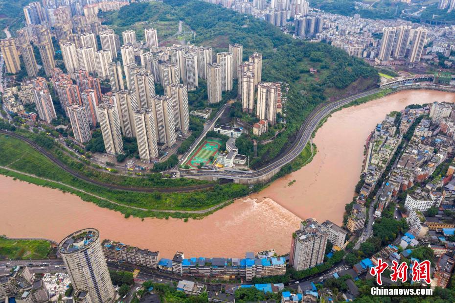 重庆：綦江2023年第1号洪水形成