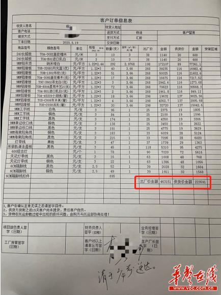 吉祥坊中国装修货款变进货定金 男子花40万装修需订370万货才能返本(图3)