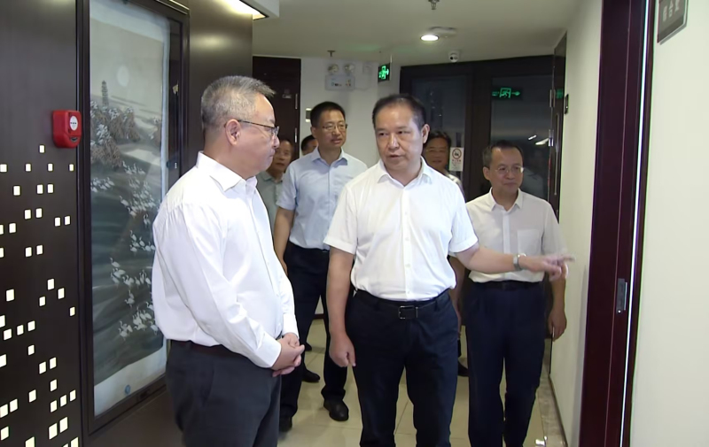 沈晓明在省政府驻上海办事处调研：推动各项工作与湖南高质量发展同频共振