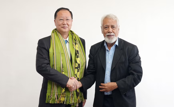 毛伟明率团访问东帝汶：带着真诚而来 满载友谊而归