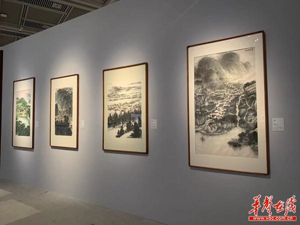 莫立唐艺术展在湖南博物院开展