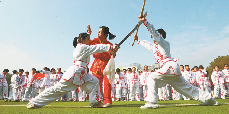 传统武术进校园