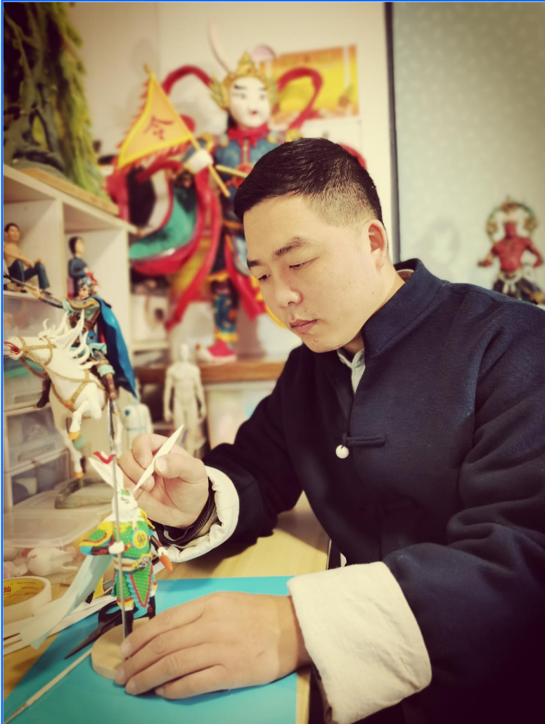 大汉国际工匠院入驻大师胡敏面塑作品登上央视元宵晚会