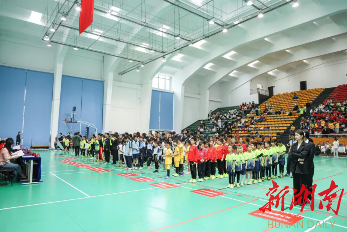 彩绳飞扬 跳出精彩 2024年湖南省首届跳绳锦标赛开赛