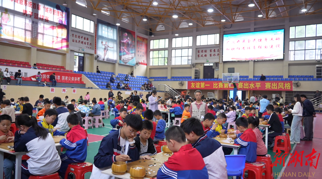 洞口县举行第四届中小学生象棋赛暨第二届青少年围棋赛
