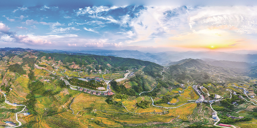 梯田“丰”景