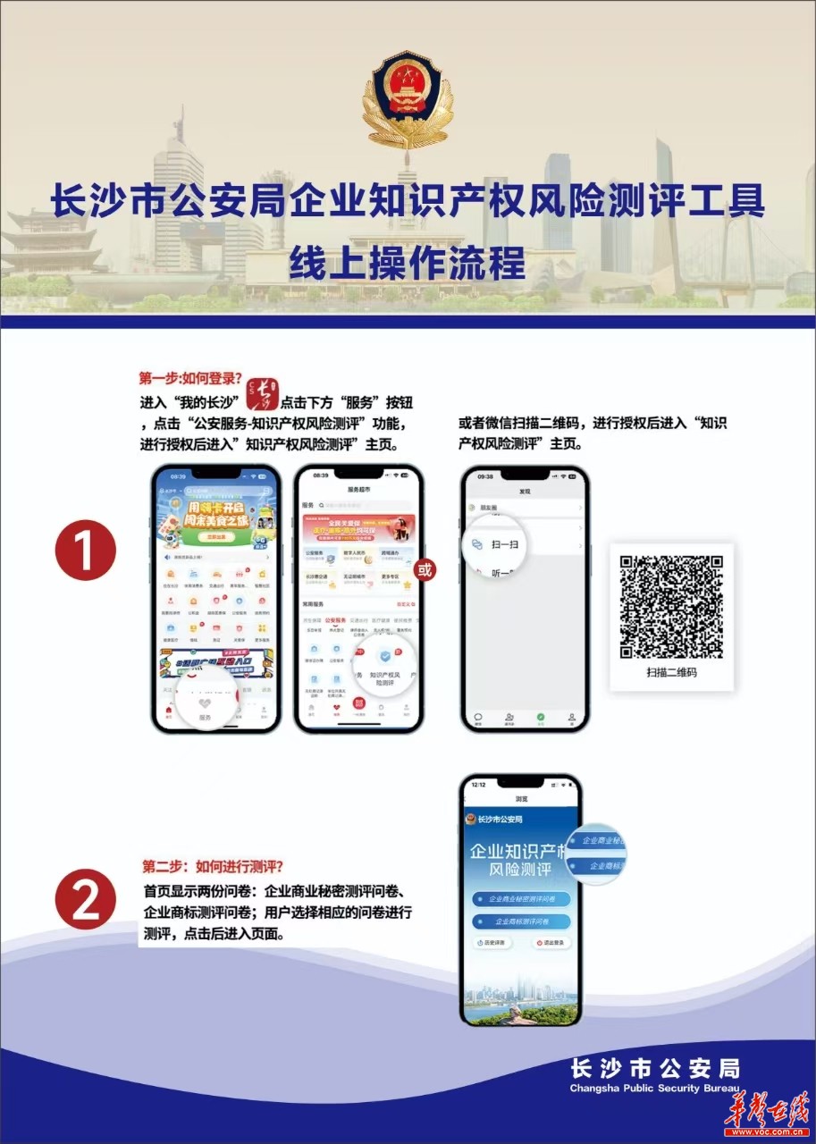 想查企业知识产权风险？在长沙扫码即可“体检”