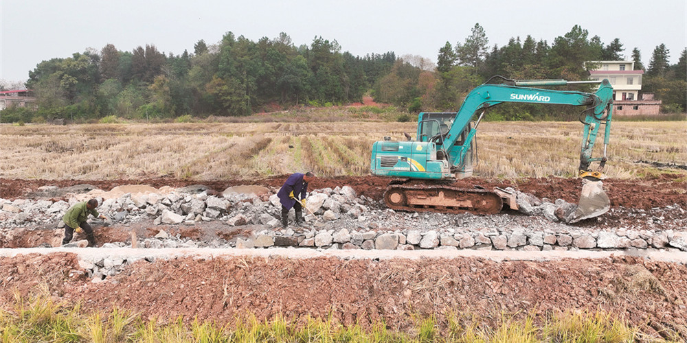 扎实推进水利工程建设