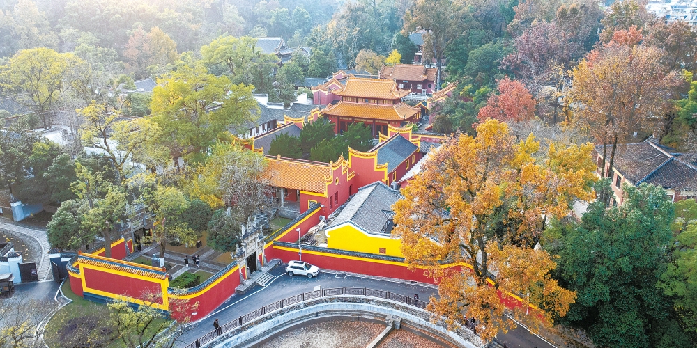 千年書(shū)院冬景迷人
