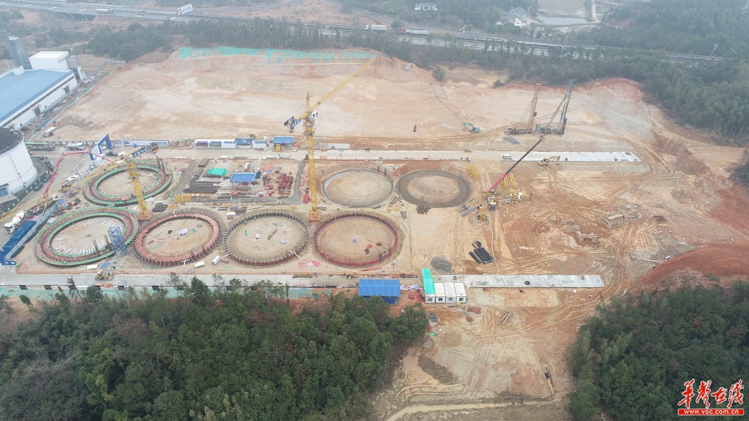 五矿二十三冶开慧仓房项目建设驶入“快车道” 滑模施工日攀4米