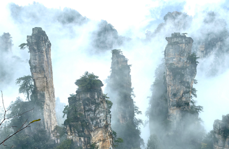 水墨画卷天子山