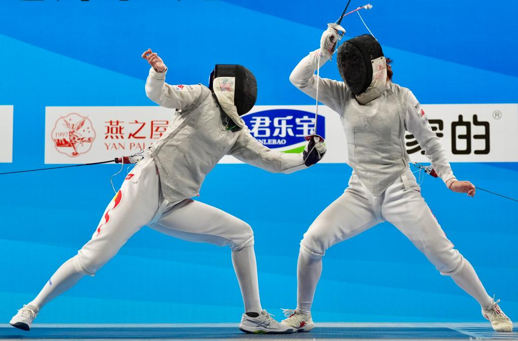 巴黎奥运会丨中国击剑队花剑项目奥运参赛名单基本确定