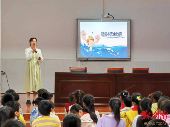 攜手防溺水，安全伴我行——桂花園鄉(xiāng)防溺水安全演練進(jìn)校園
