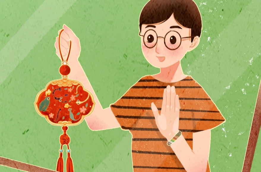 漫话端午｜为啥要系五色绳？
